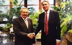 Ngoại trưởng Anh gặp Chủ tịch Cuba Raul Castro