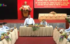 Đồng chí Nguyễn Văn Bình làm việc với Ban Thường vụ Tỉnh ủy Quảng Bình