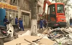 Nỗ lực khắc phục hậu quả vụ nổ tại KĐT Văn Phú, Hà Đông