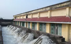 Nước được đưa về hệ thống thủy nông đầu mối đúng kế hoạch