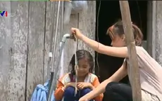 Phú Yên: Người dân phấn khởi sử dụng nước máy trong mùa nắng hạn