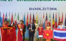 Đoàn Việt Nam giành huy chương vàng tại Olympic Sinh học quốc tế
