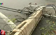 Mất điện diên rộng ở Nam Định: Chưa thể xác định thời điểm khôi phục