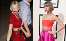 Taylor Swift tự tin khoe vòng 1 to bất thường bên tình mới