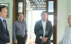 Phó Chủ tịch Quốc hội Huỳnh Ngọc Sơn thăm và chúc Tết gia đình nguyên lãnh đạo Đảng, Nhà nước
