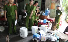 Phát hiện cơ sở sản xuất cà phê kém chất lượng tại Đồng Tháp