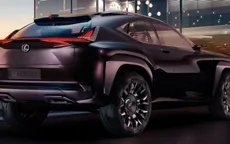 Lexus UX Concept hé lộ hình ảnh đầu tiên