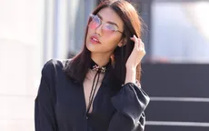 Lan Khuê dạo phố với phong cách cá tính