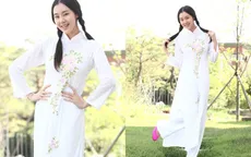 Khi sao quốc tế thể hiện tình yêu với tà áo dài Việt