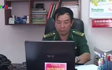 Người phóng viên mang quân hàm xanh