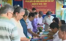 Cử tri các tỉnh Bắc Trung Bộ hân hoan trong ngày hội lớn của dân tộc