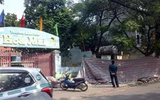 Sập tường trường mầm non, hai người thương vong