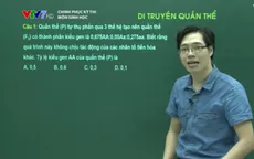 Ôn tập môn Sinh học: Di truyền quần thể