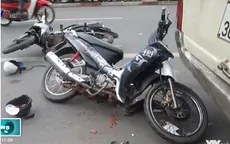 Hai xe máy tông đuôi xe khách tại Bình Dương, 4 người bị thương