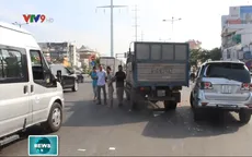 TP.HCM: Ba xe hư hỏng sau vụ va chạm liên hoàn trên đại lộ Phạm Văn Đồng