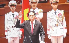 Tân Chủ tịch nước Trần Đại Quang tuyên thệ nhậm chức
