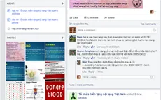 Cảnh báo trang Facebook đăng ký hiến tạng vô danh