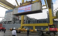 Cảng Đà Nẵng đón tấn hàng đầu tiên năm 2016