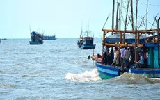 Nghệ An: Bắt giữ tàu xả thải trái phép trên biển