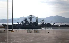Tàu khu trục của Nga cập cảng Hy Lạp