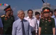 Tổng Bí thư thăm Bộ Tư lệnh Vùng 4 hải quân