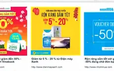 Khởi động tuần lễ mua sắm trực tuyến "Rộn ràng sắm Tết"