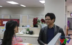 Tổng Giám đốc Đài THVN thăm và chúc Tết các đơn vị trong đêm giao thừa