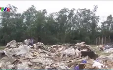 Rác thải công nghiệp ngập ngụa khu kinh tế Vũng Áng