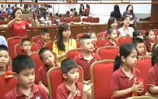 Đoàn giáo viên, học sinh kiều bào Thái Lan giao lưu tại Hà Nội