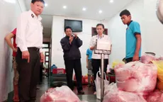 Bắt quả tang một công ty “phù phép” thịt lợn nái thành thịt bò