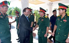 Thủ tướng thăm Quân khu 9