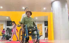 Người thương binh già với tính yêu bóng chuyền