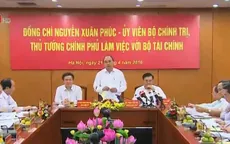 Thủ tướng làm việc với Bộ Tài chính