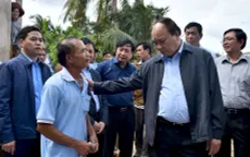 Thủ tướng Nguyễn Xuân Phúc thăm vùng lũ Bình Định