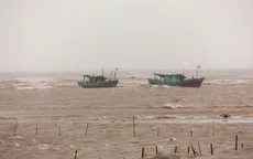 Bão số 1: Kịp thời cứu 3 ngư dân Nam Định trên tàu gặp nạn