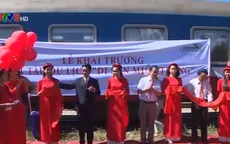 Khai trương toa tàu du lịch “Con đường di sản miền Trung”