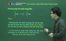 Ôn tập môn Toán: Tích phân, nguyên hàm từng phần