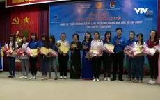 Trao giải cuộc thi "Tuổi trẻ học tập và làm theo tấm gương đạo đức Hồ Chí Minh”