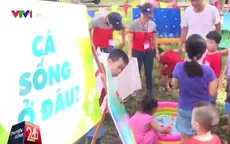 Trẻ em TP.HCM nô nức tham gia ngày hội môi trường