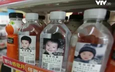 Trung Quốc sản xuất chai nước giúp trẻ mất tích tìm lại gia đình