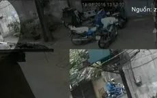 Tên trộm bẻ gương xe ô tô trong tích tắc ở Hà Nội