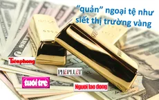 Tỷ giá có thể lên xuống theo ngày: Giới đầu cơ “khóc ròng”