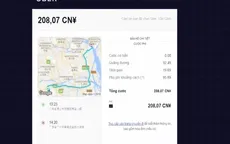 Khách hàng ở Việt Nam bị trừ tiền đi Uber tại Trung Quốc