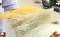 "Không có miến không tẩy, miến sạch là miến không sạn!"
