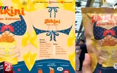 Cảnh sát Indonesia truy quét sản phẩm ăn vặt có in hình bikini