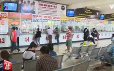 Vé xe Tết 2017: Khan hiếm vé giường nằm