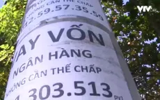 “Ngân hàng trên cột điện” - Sự trà trộn của tín dụng đen