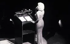 Váy Marilyn Monroe diện sinh nhật Tổng thống Mỹ đạt giá kỷ lục 4,8 triệu USD