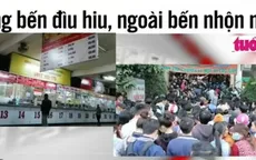 Bán vé xe Tết: Chỗ đìu hiu, nơi nhộn nhịp