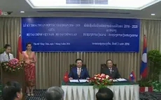 Bộ Tài chính Việt Nam và Bộ Tài chính Lào ký thỏa thuận hợp tác